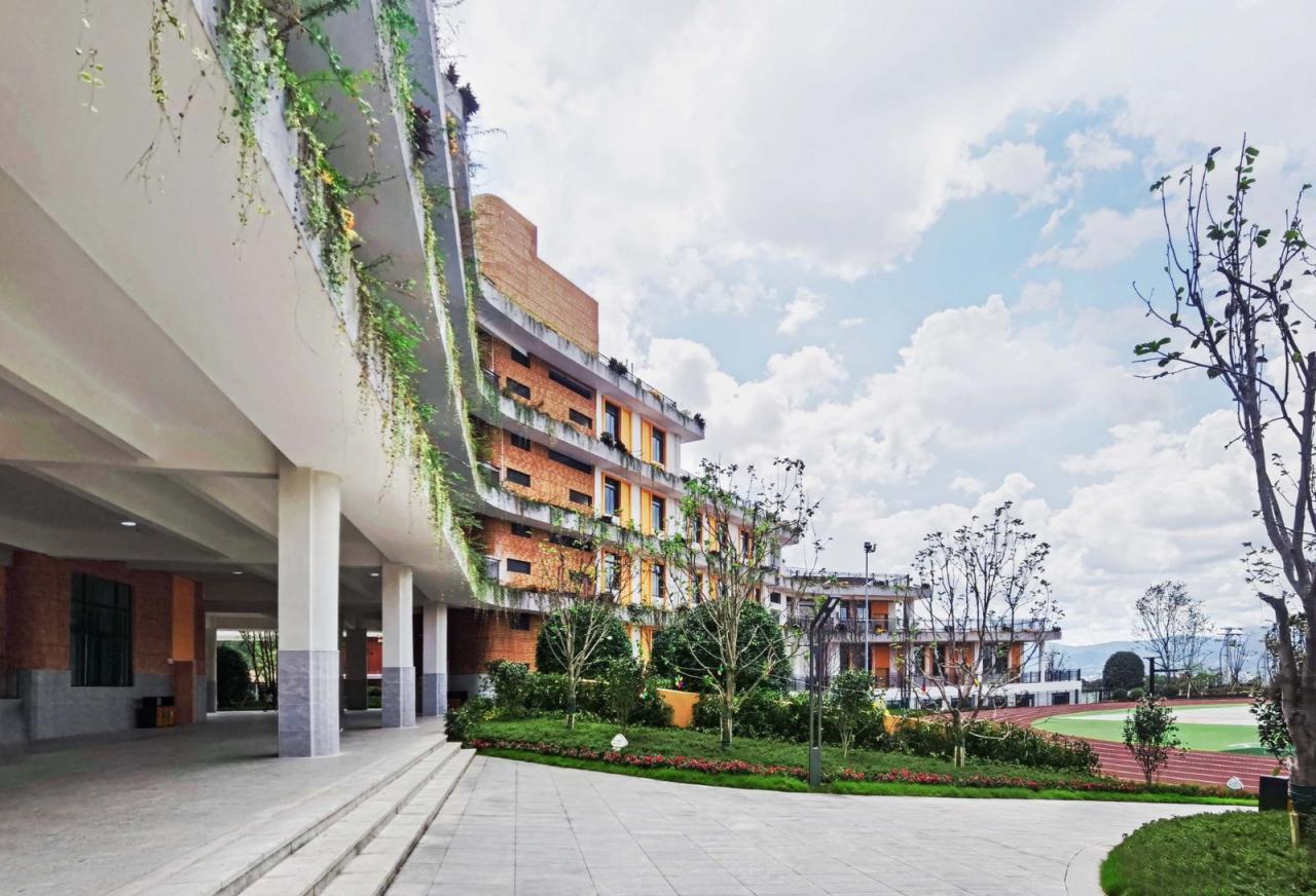 BIM建筑|云南玉溪高新小学 / Oneself Alliance