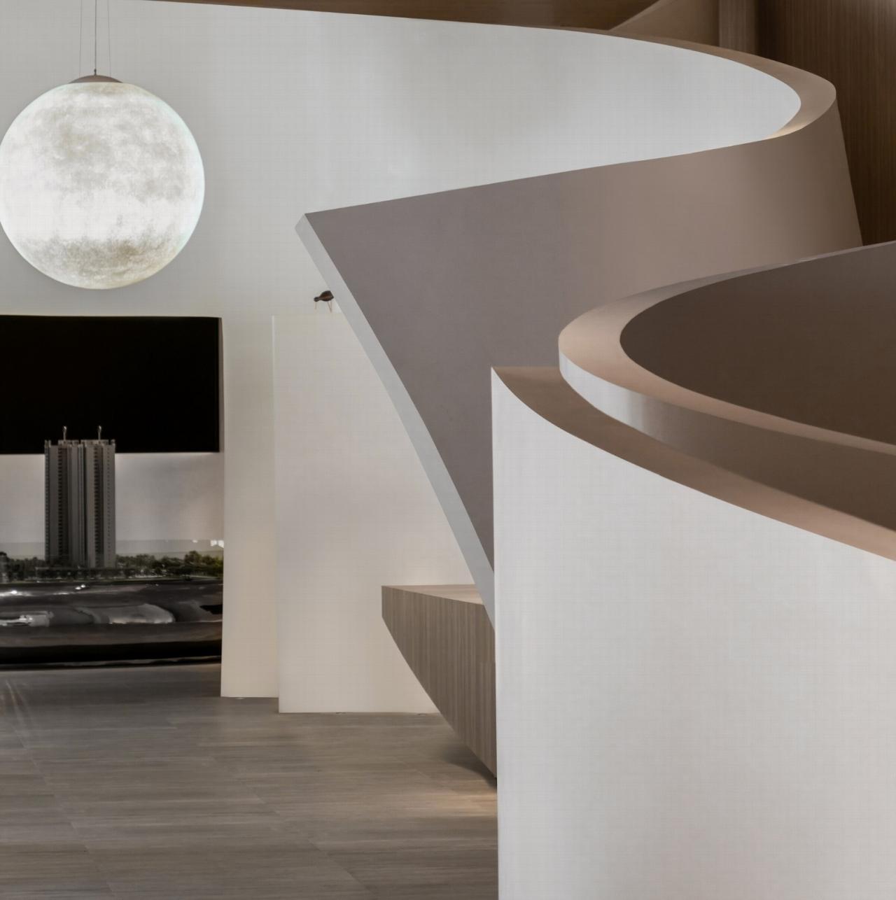 BIM建筑|鸿安丽苑售楼中心 / 正方良行设计