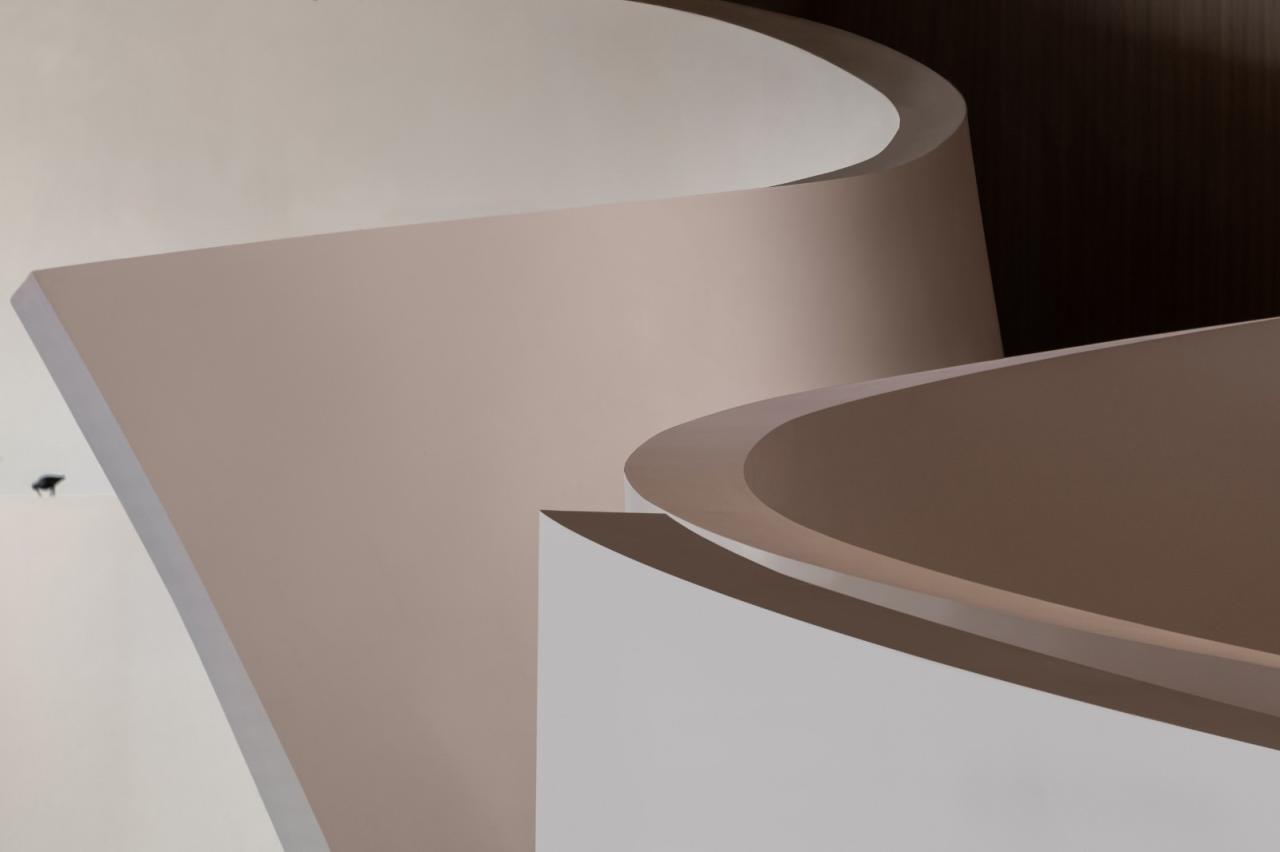 BIM建筑|鸿安丽苑售楼中心 / 正方良行设计