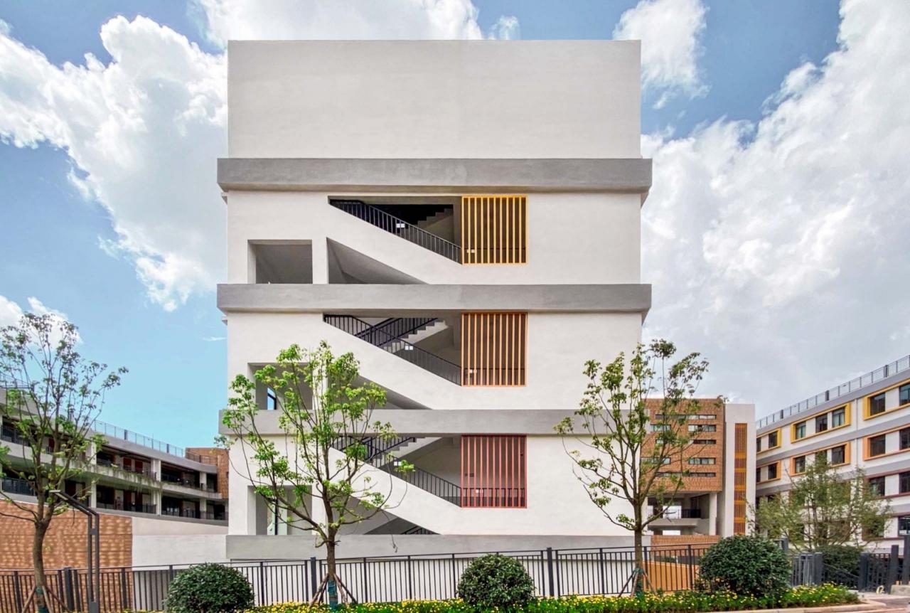 BIM建筑|云南玉溪高新小学 / Oneself Alliance