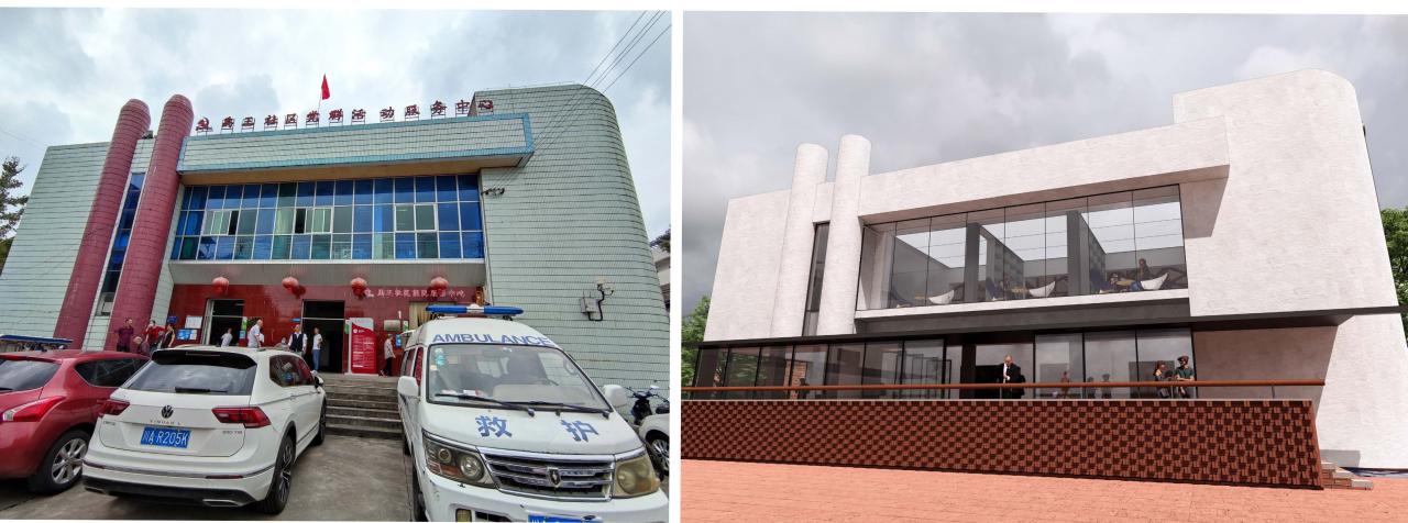 BIM建筑|扎根！生长！——邛崃市平乐古镇剧场改造 / 厚石设计