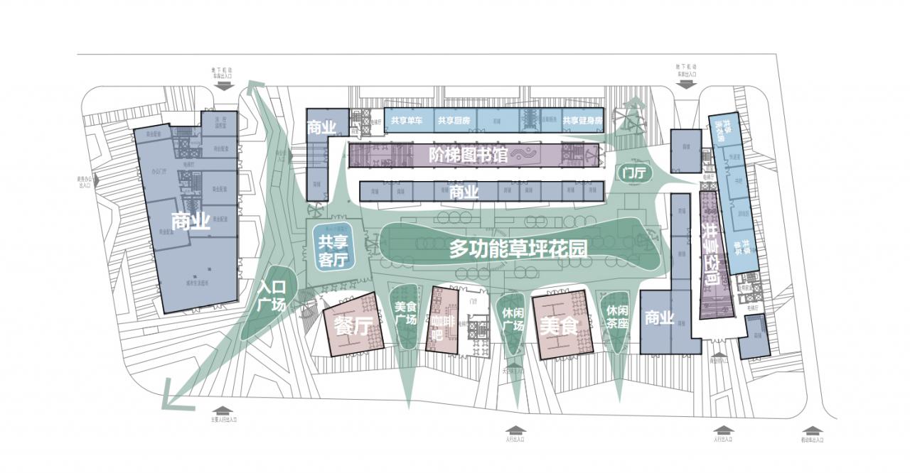 BIM建筑|共享生活的垂直探索，春树云筑 / gad