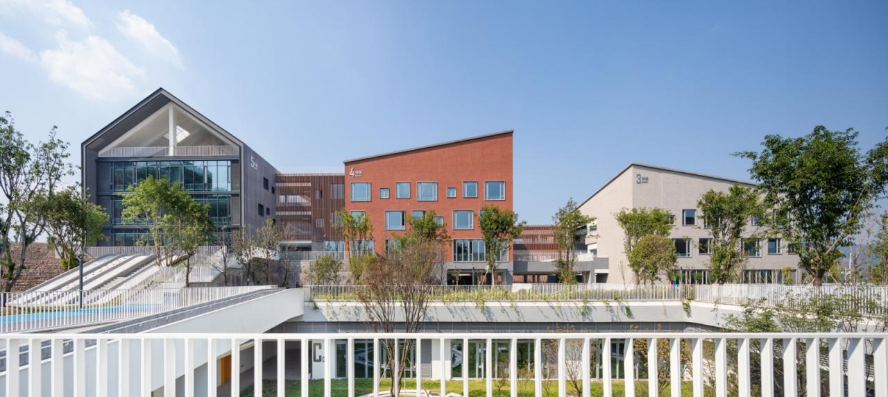BIM建筑|重庆两江人民小学：在大自然里勇敢冒险 / gad