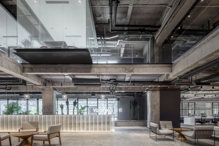 BIM建筑|将悬浮会议室引入移卡办公空间 / JSPA Design