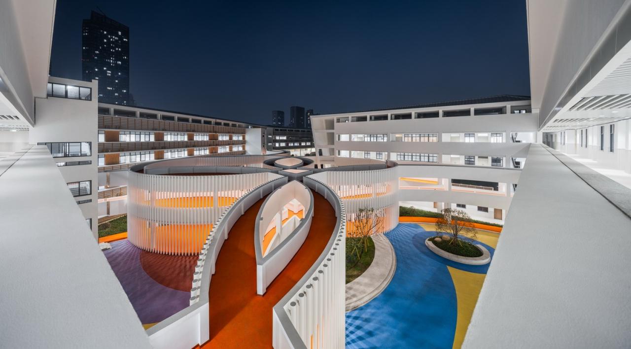 BIM建筑|维度的转移：凤西小学 / 米丈建筑