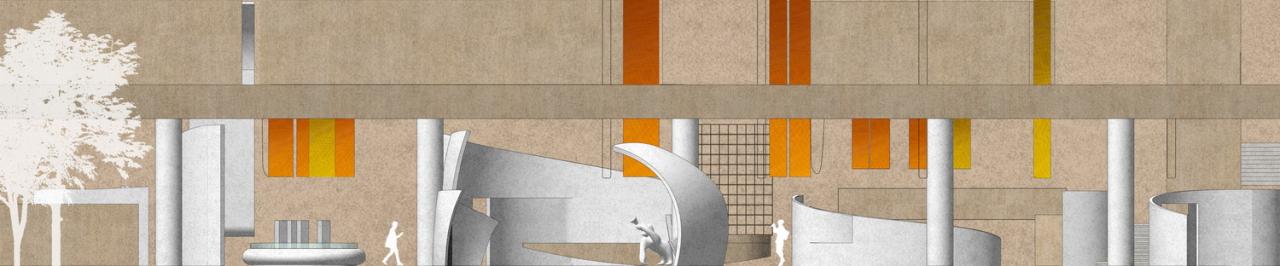 BIM建筑|鸿安丽苑售楼中心 / 正方良行设计