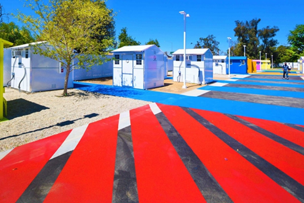 BIM建筑|莱勒工作室为无家可归者建造微型住宅村