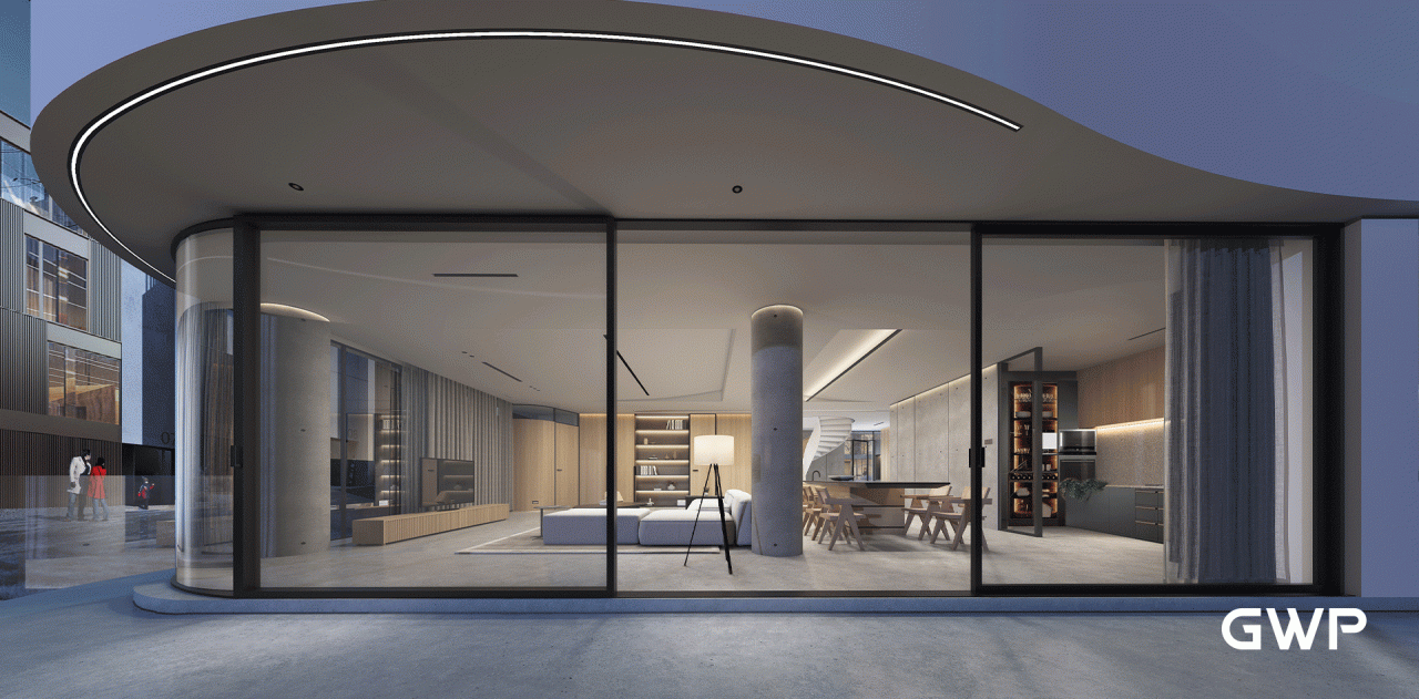 BIM建筑|云之屋·日本北海道温泉度假酒店 / GWP