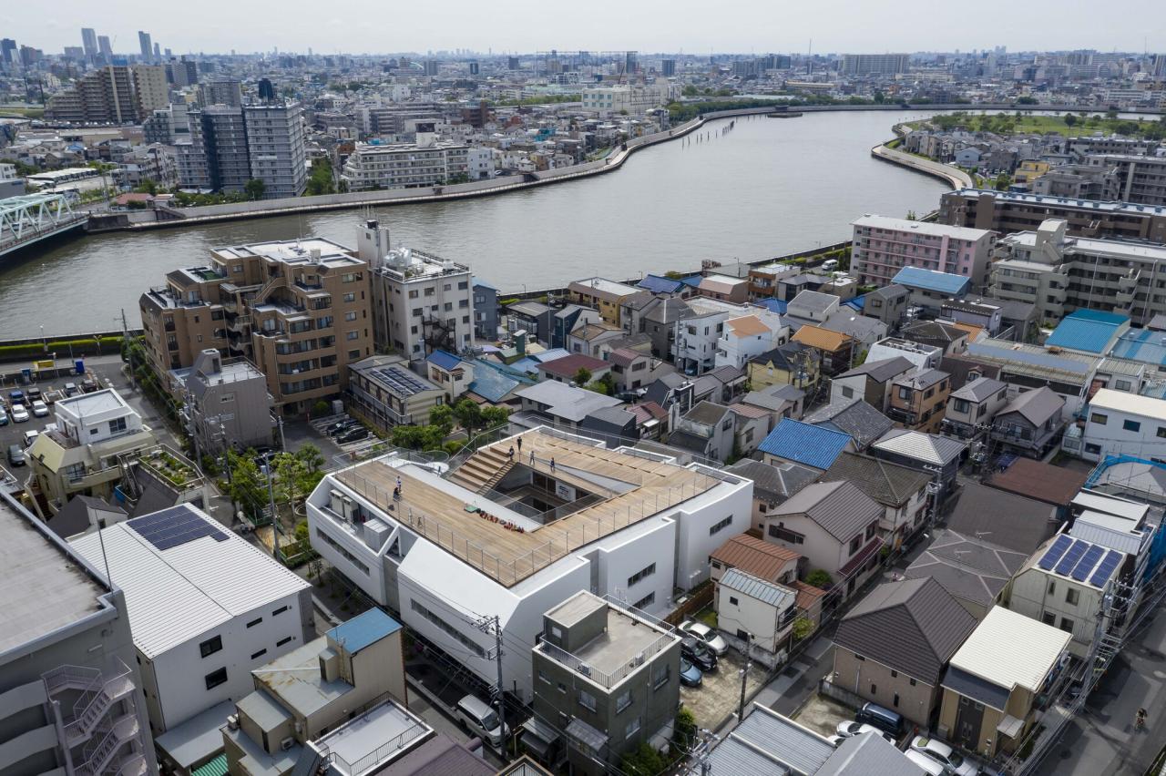 BIM建筑|大C布局，东立石托儿所 / 相坂研介事务所