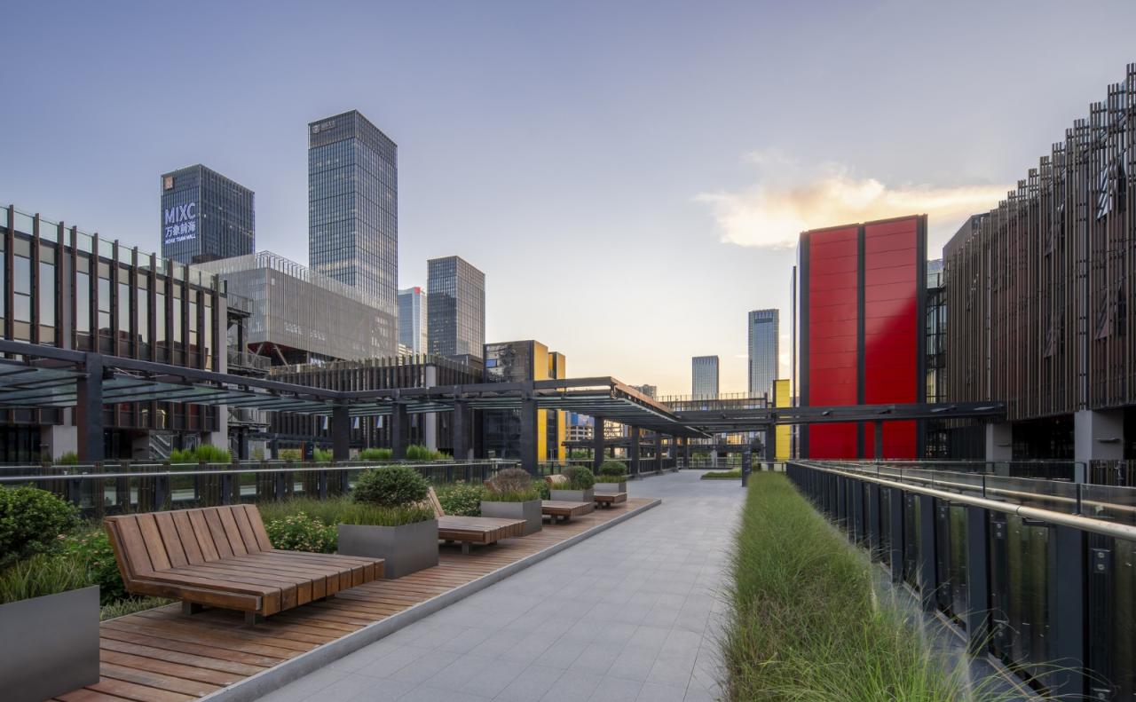 BIM建筑|深圳粤港澳青年创业区（一期） / RSH+P + 华艺设计