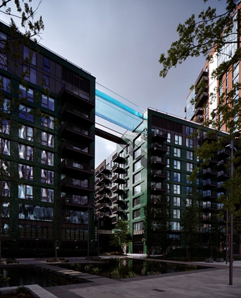 BIM建筑|伦敦建造天空游泳池