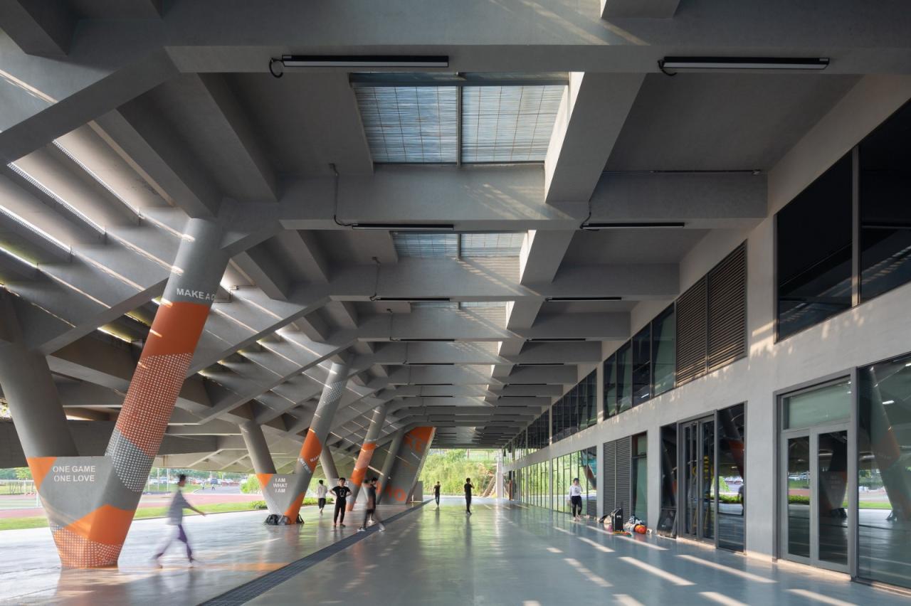 BIM建筑|南方科技大学体育馆 / URBANUS都市实践