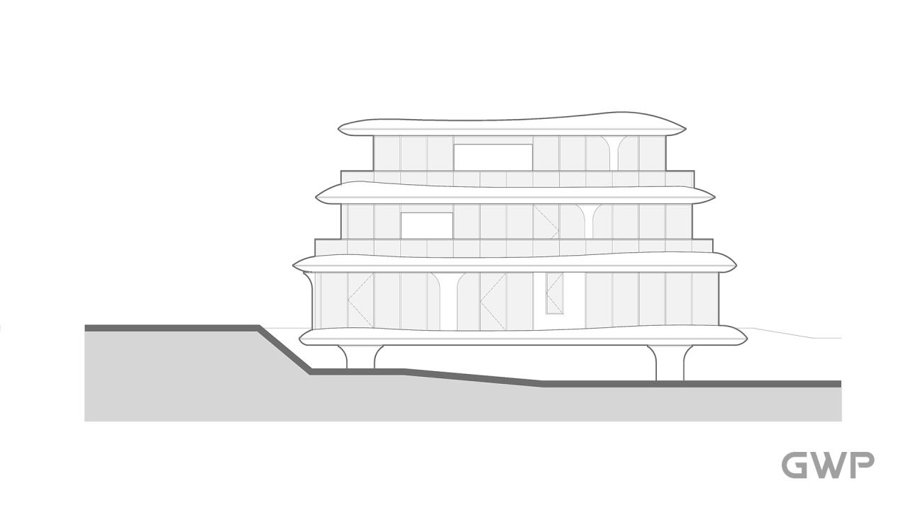 BIM建筑|云之屋·日本北海道温泉度假酒店 / GWP