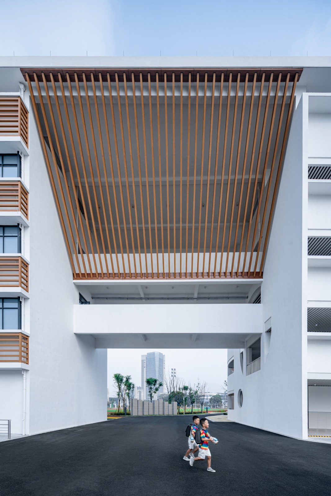 BIM建筑|维度的转移：凤西小学 / 米丈建筑