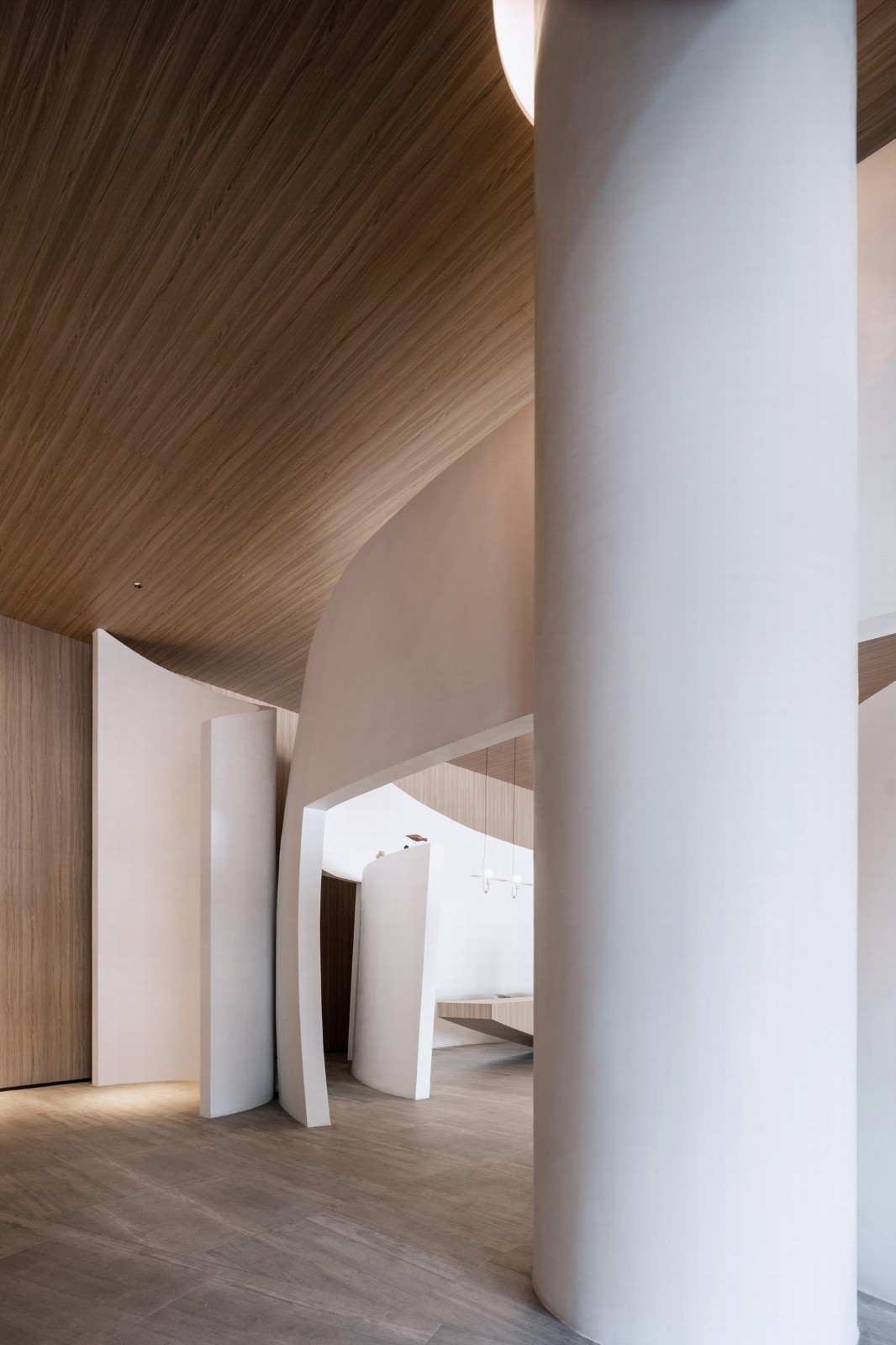 BIM建筑|鸿安丽苑售楼中心 / 正方良行设计