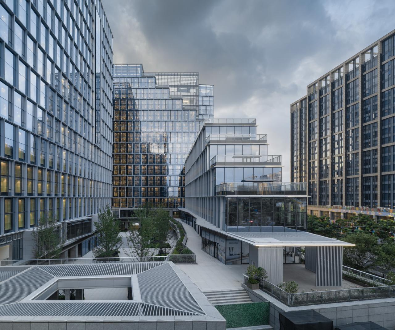 BIM建筑|共享生活的垂直探索，春树云筑 / gad