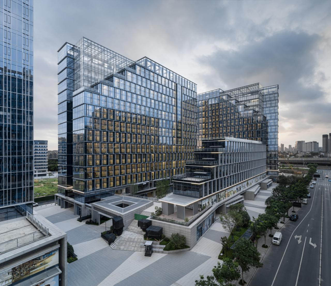 BIM建筑|共享生活的垂直探索，春树云筑 / gad