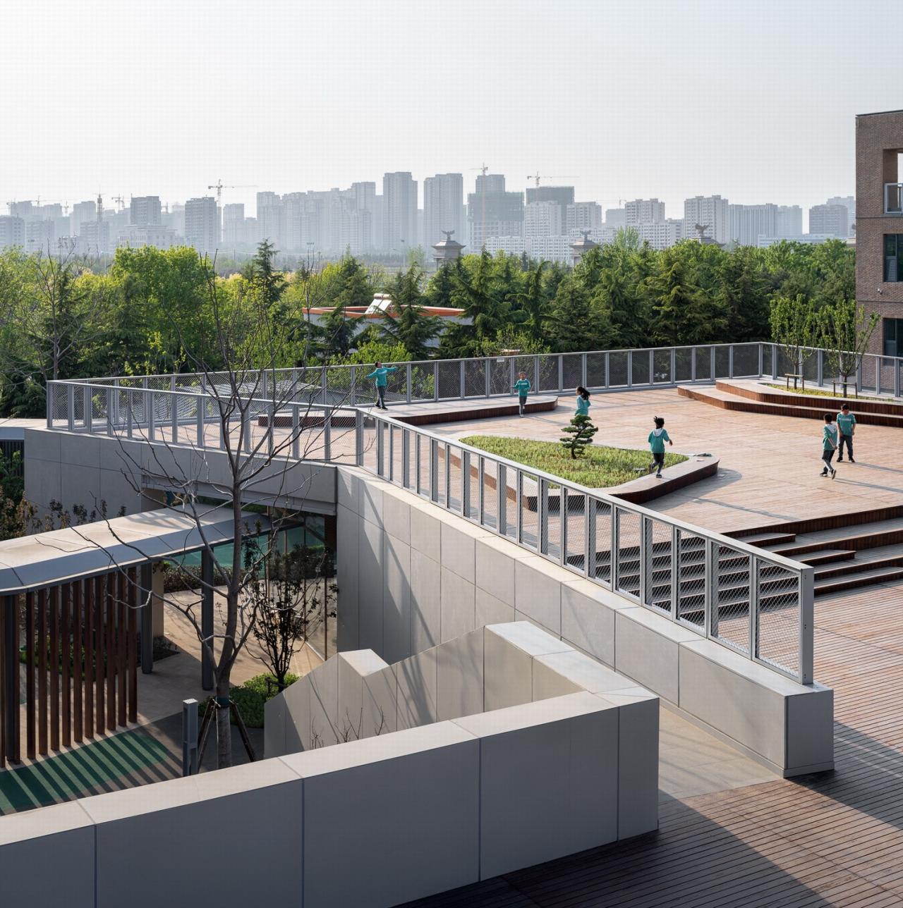 BIM建筑|潍坊歌尔学校：以内容推导空间构成 / gad