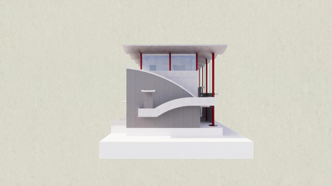 BIM建筑|雨屋 / 来建筑设计工作室