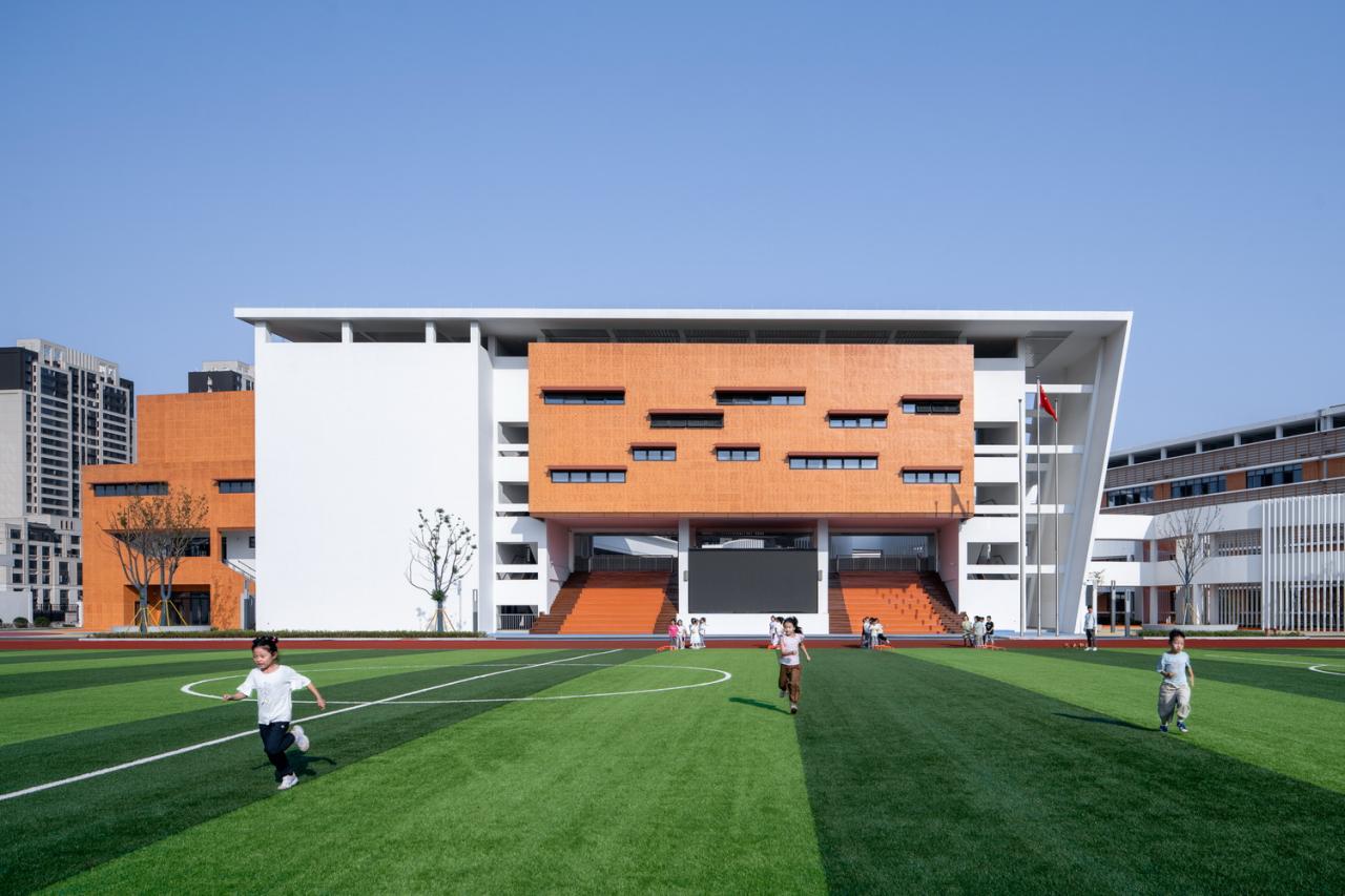 BIM建筑|维度的转移：凤西小学 / 米丈建筑