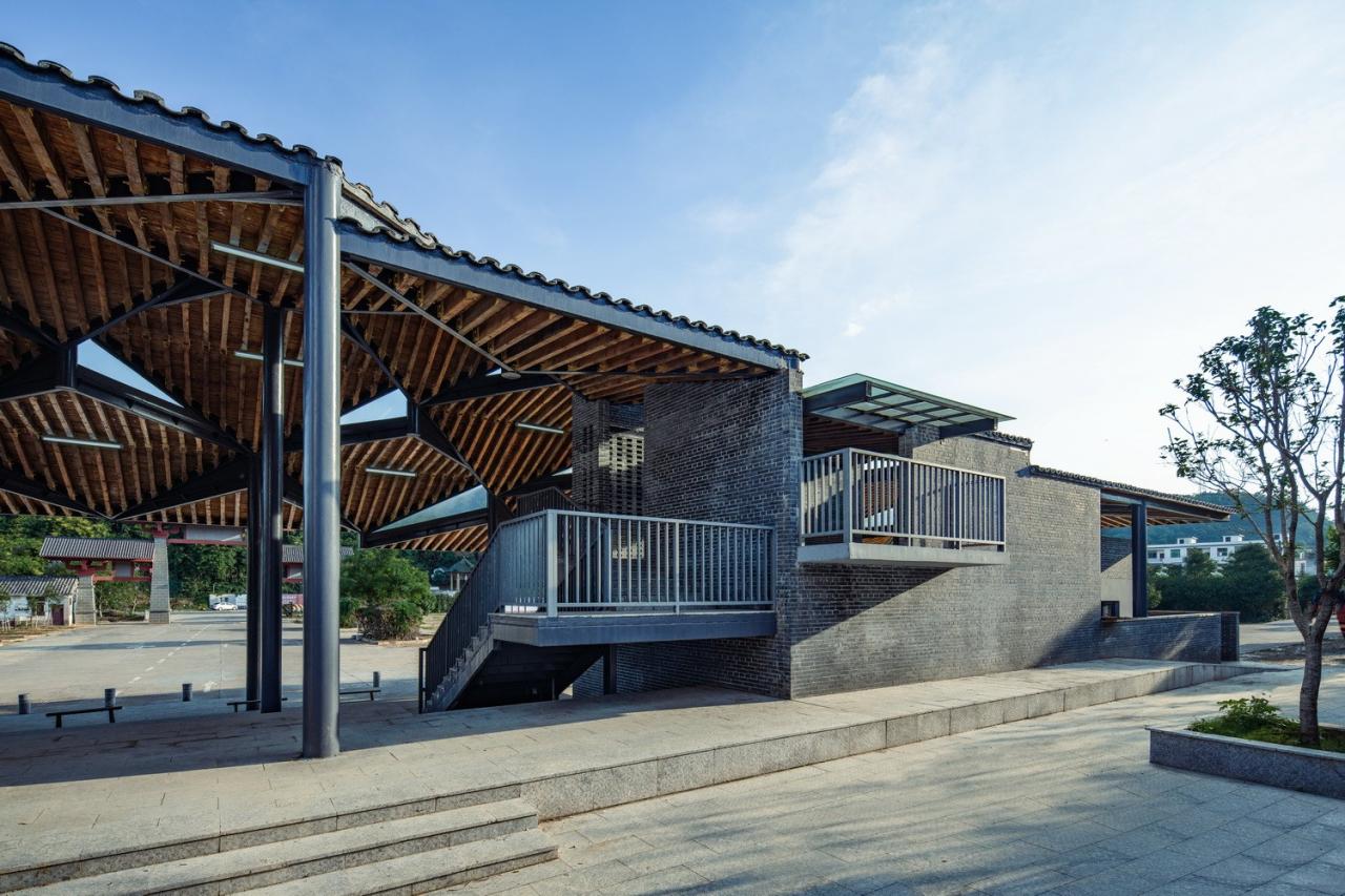 BIM建筑|乡土建筑的单元式转译 ——南粤古驿道梅岭驿站创作实践 / GDAD-城市建筑工作室