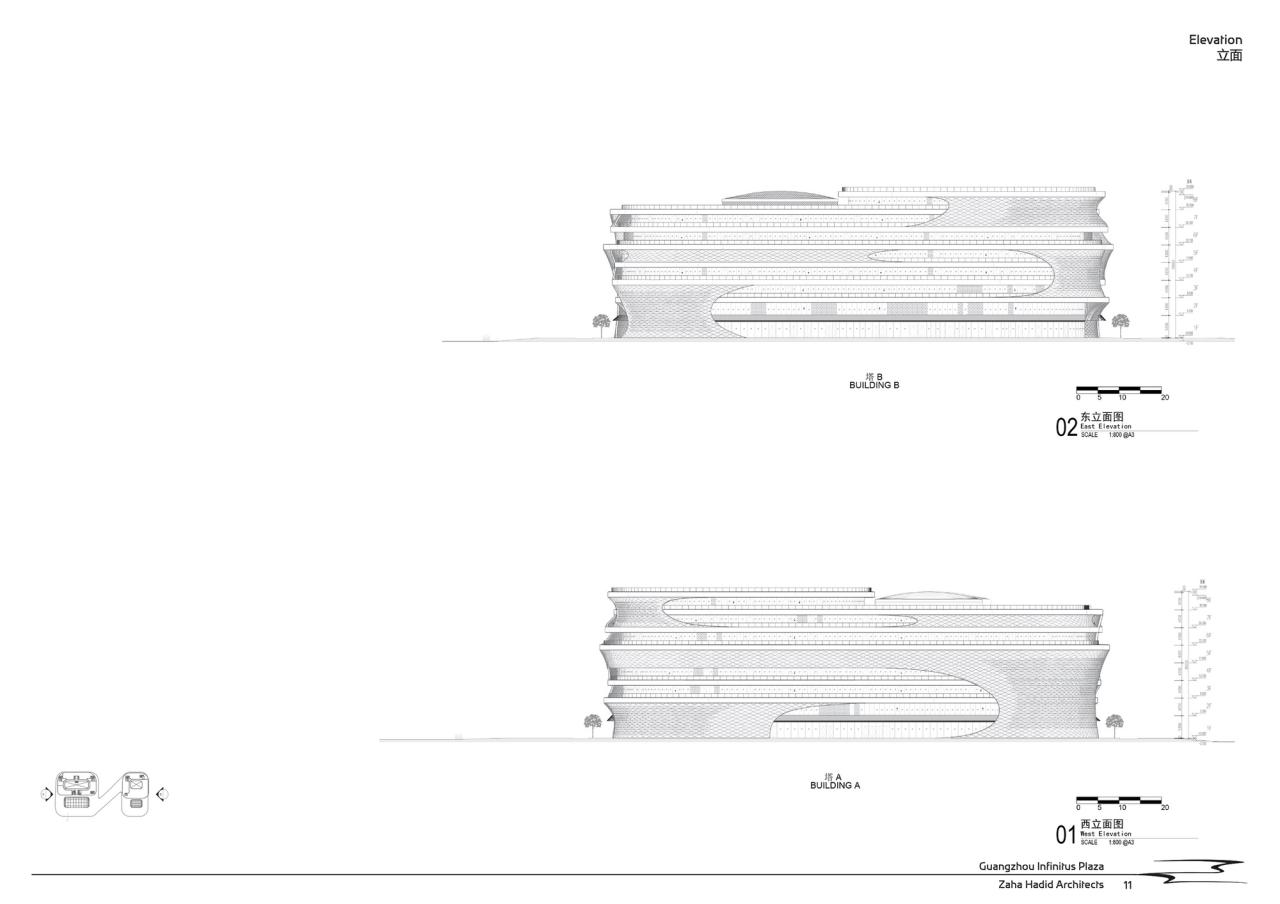 BIM建筑|无限极总部 / 扎哈哈迪德事务所