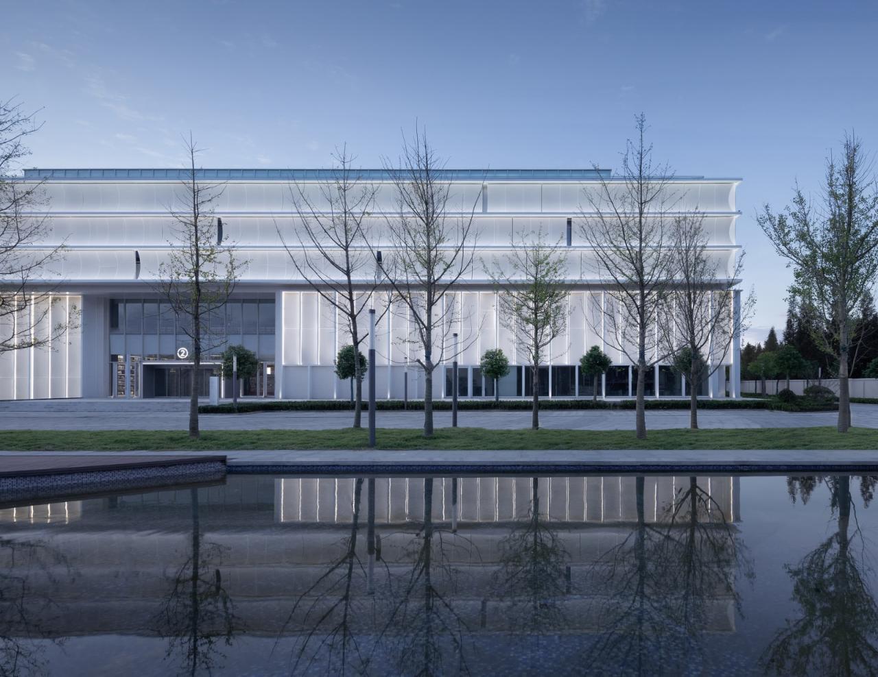 BIM建筑|东台图书馆综合体改造 / ORIA 和睿建筑