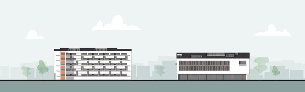 BIM建筑|赵巷康宁养护院建筑设计—这里欢迎自由的老灵魂 / 上海久利建筑事务所