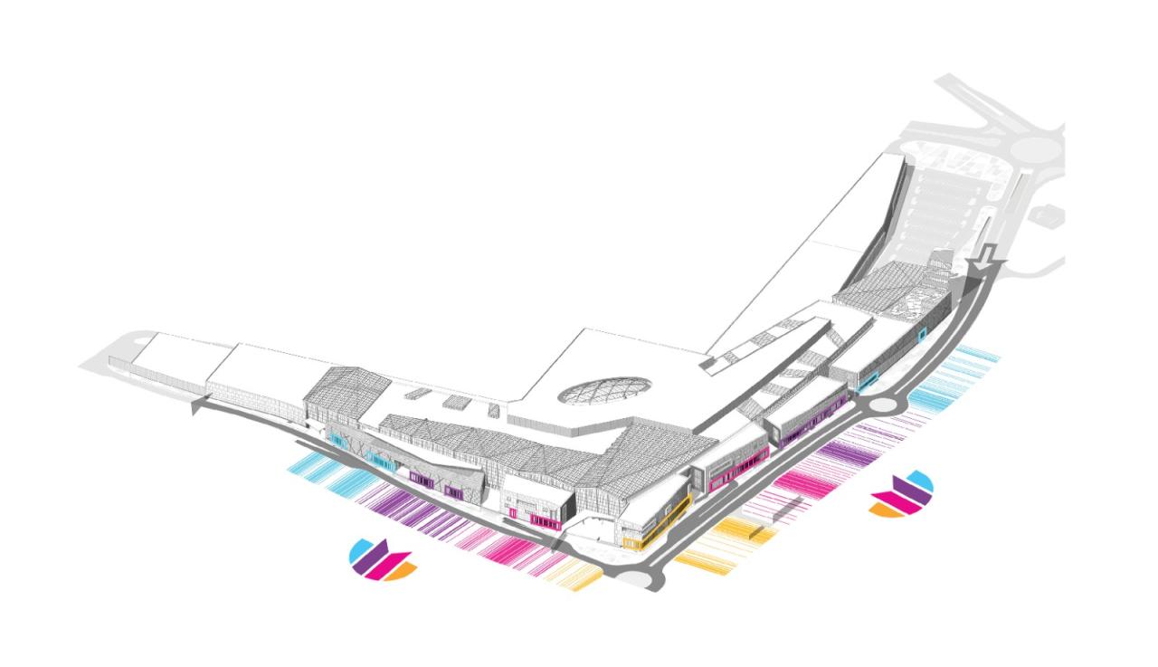 BIM建筑|普里什蒂纳购物中心/ Laguarda.Low Architects (LLA)