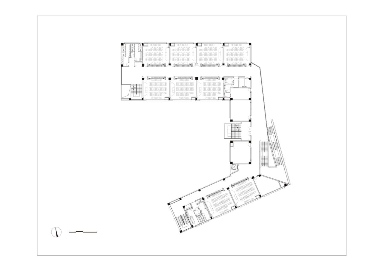 BIM建筑|西南大学附属中学两江校区：消失的高密度校园 / gad