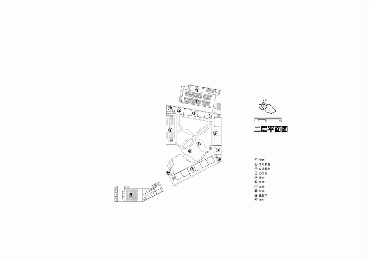 BIM建筑|维度的转移：凤西小学 / 米丈建筑