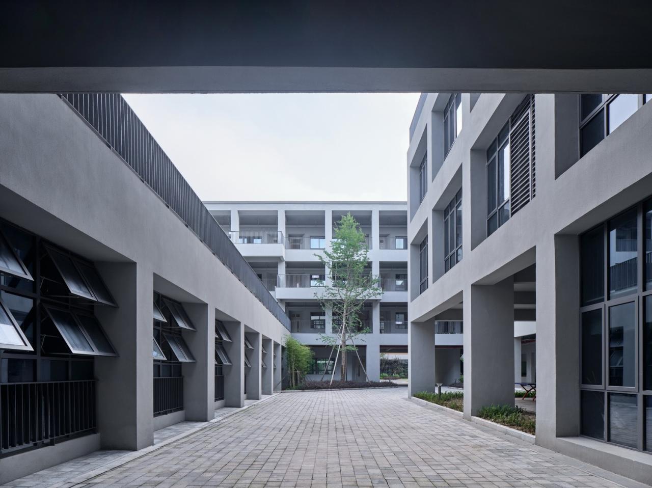 BIM建筑|树下问道，山间筑园 ——乐清市荆山公学 / 浙江大学建筑设计研究院有限公司