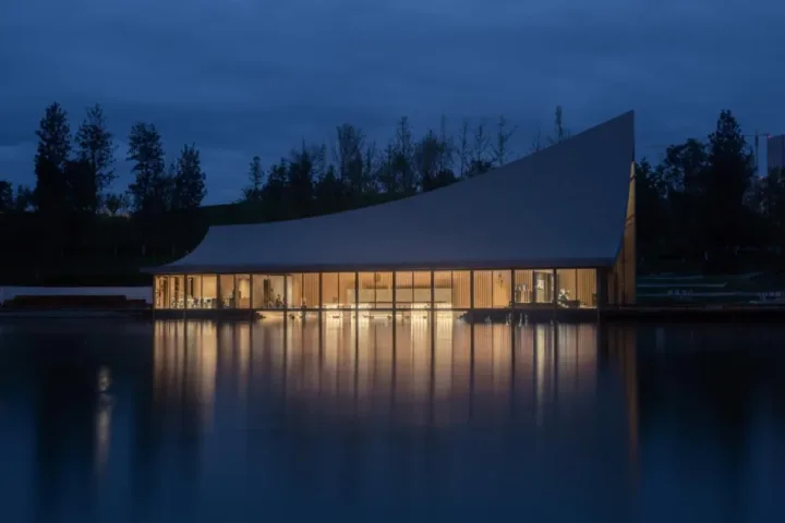 BIM建筑|成都兴隆湖中信书店 / MUDA 慕达建筑