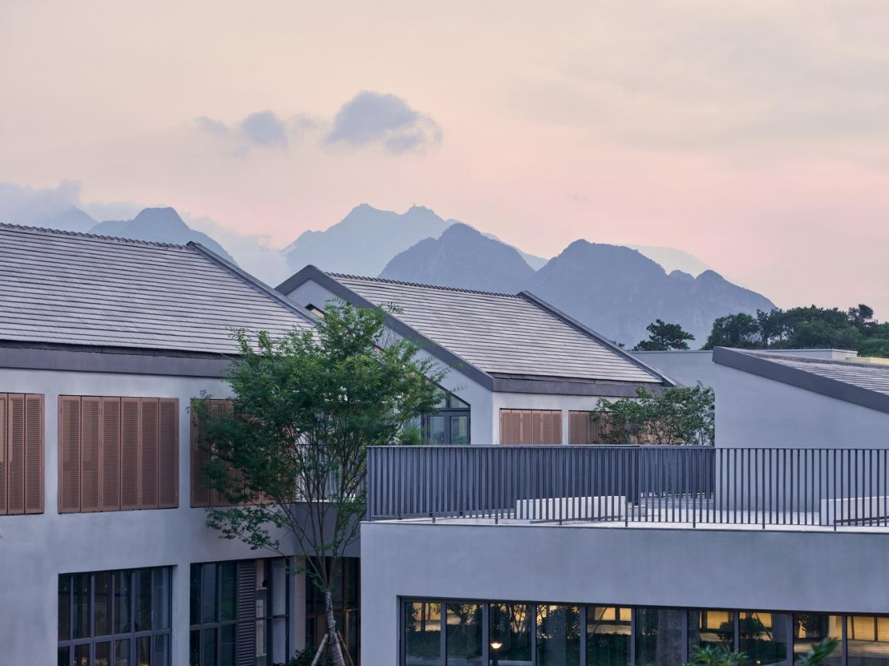 BIM建筑|树下问道，山间筑园 ——乐清市荆山公学 / 浙江大学建筑设计研究院有限公司