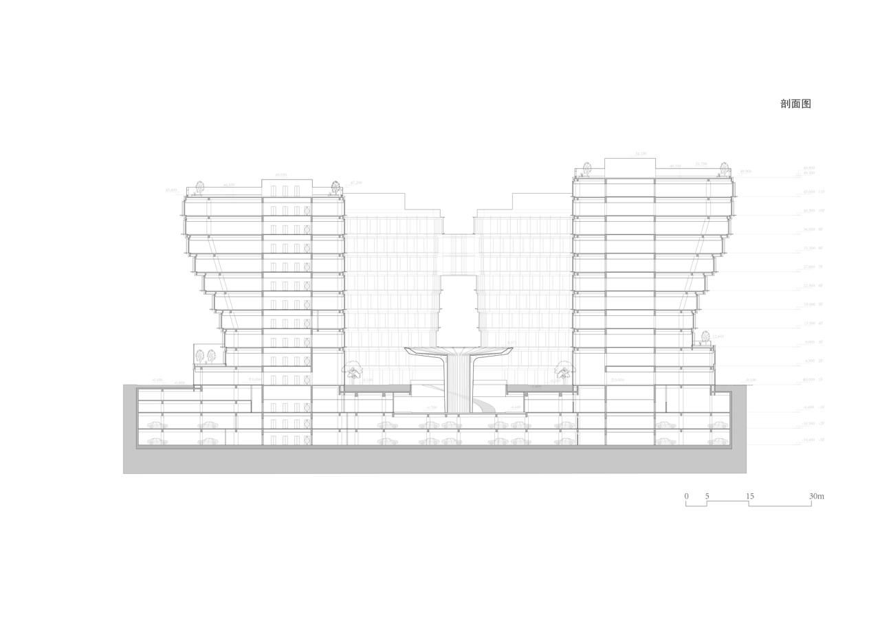 BIM建筑|上海君康金融广场 / 筑境设计