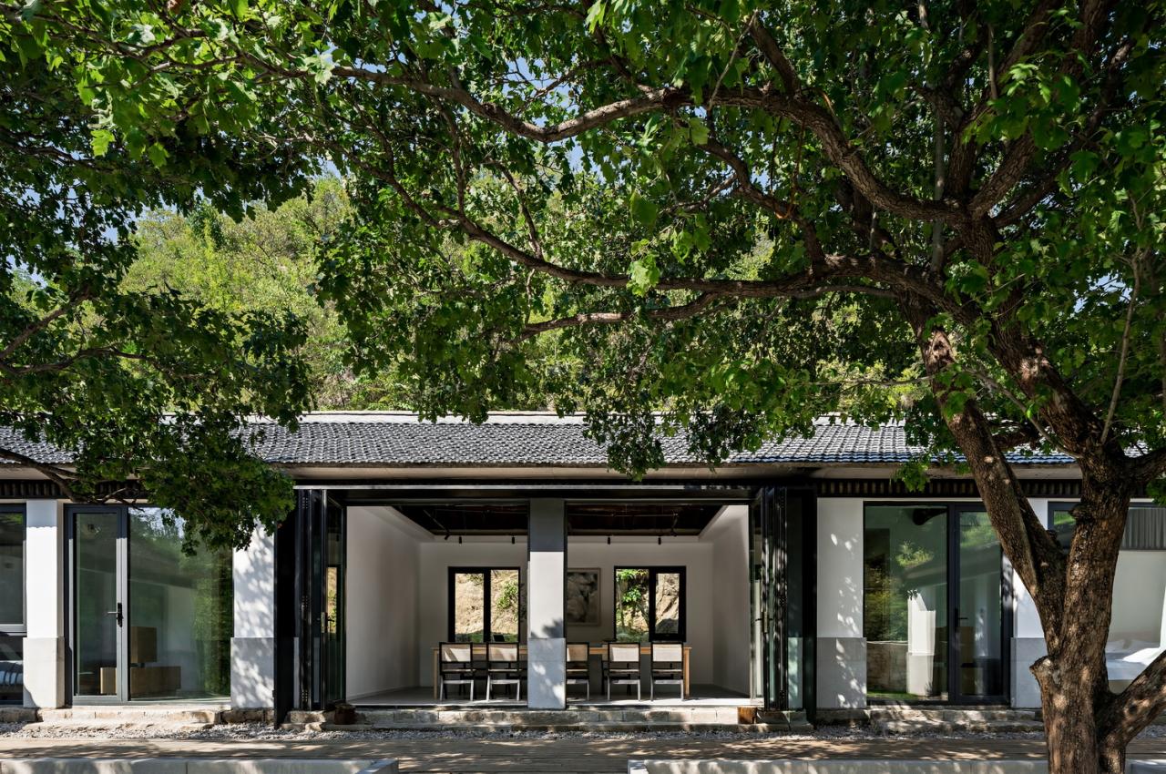 BIM建筑|隐于山岚的家——缦舍·山居精品民宿酒店 / 柒合设计