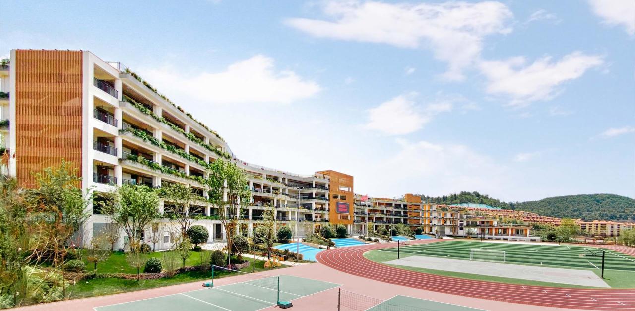 BIM建筑|云南玉溪高新小学 / Oneself Alliance