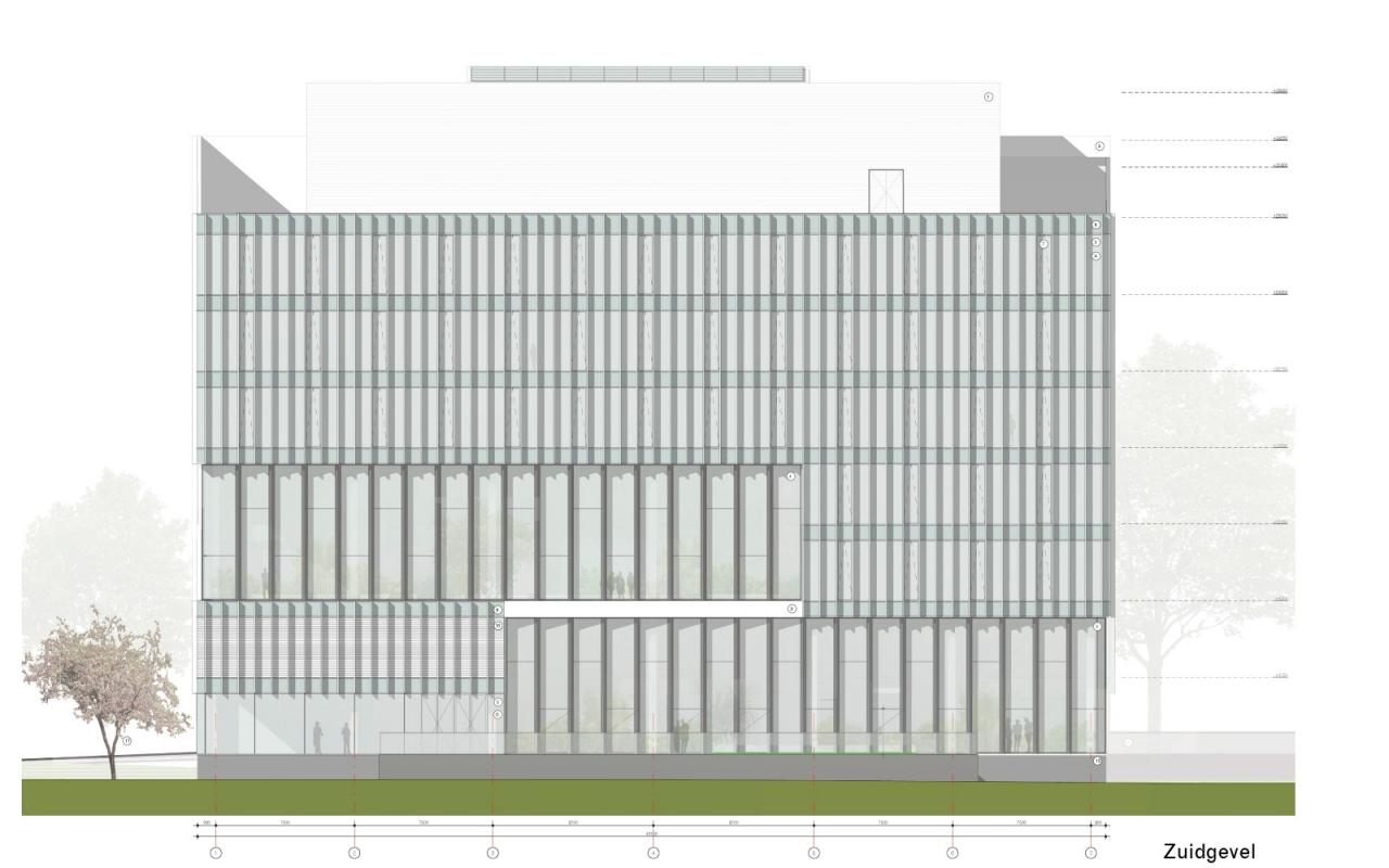 BIM建筑|佳能生产印刷总部 / Broekbakema