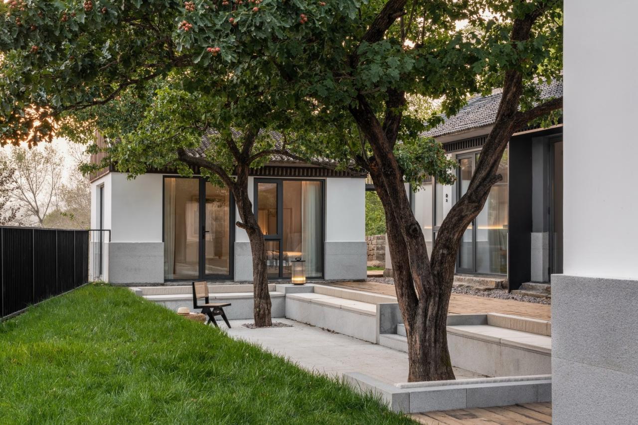 BIM建筑|隐于山岚的家——缦舍·山居精品民宿酒店 / 柒合设计