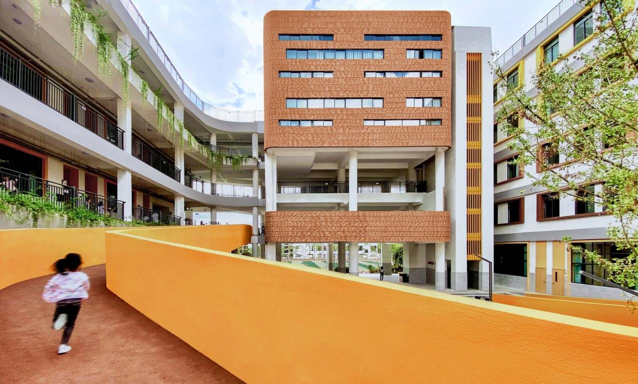 BIM建筑|云南玉溪高新小学 / Oneself Alliance