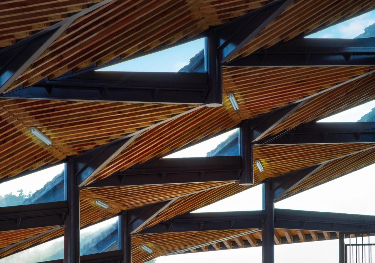 BIM建筑|乡土建筑的单元式转译 ——南粤古驿道梅岭驿站创作实践 / GDAD-城市建筑工作室