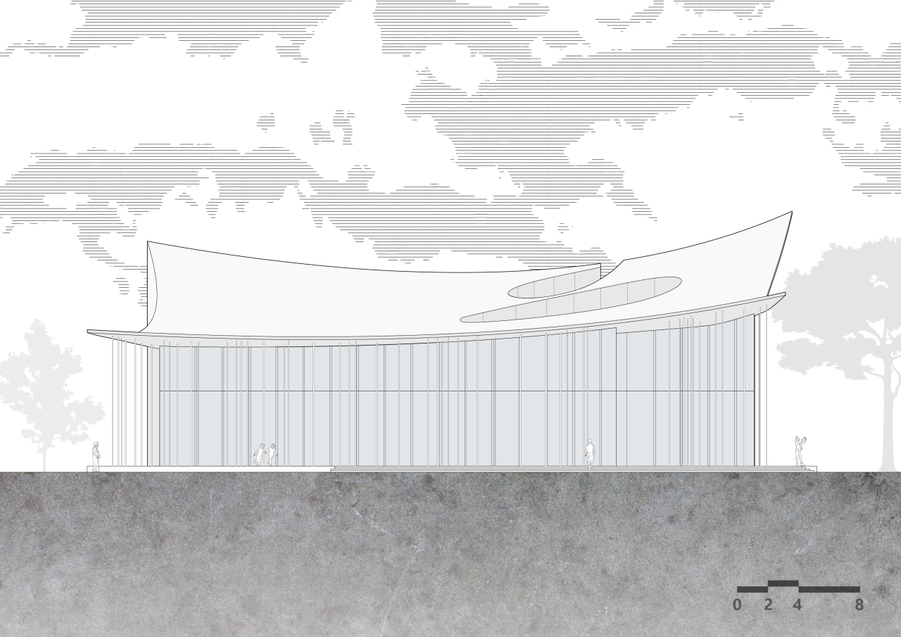 BIM建筑|藏马山飞毯 ：亲子活动中心 / 栖城设计