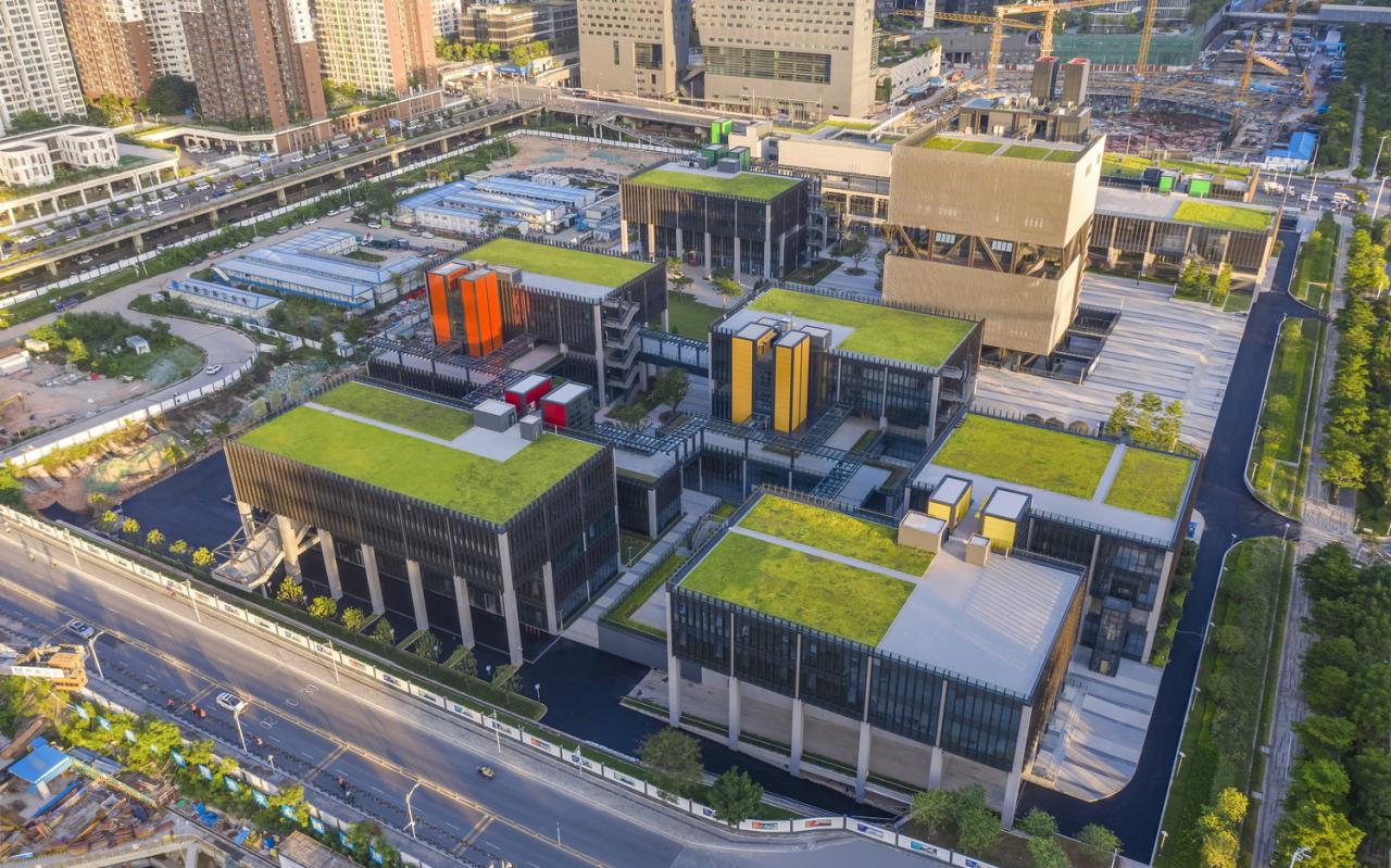 BIM建筑|深圳粤港澳青年创业区（一期） / RSH+P + 华艺设计