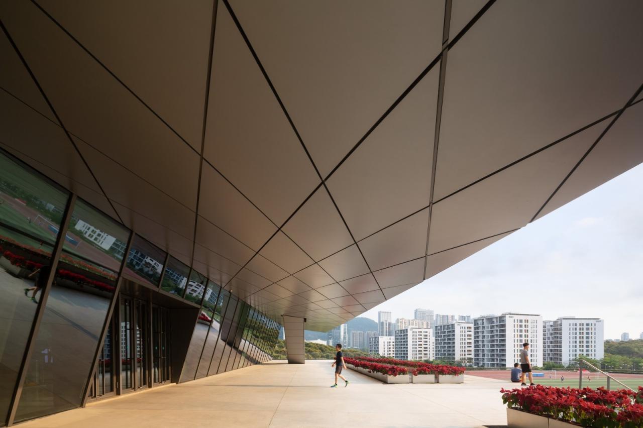 BIM建筑|南方科技大学体育馆 / URBANUS都市实践