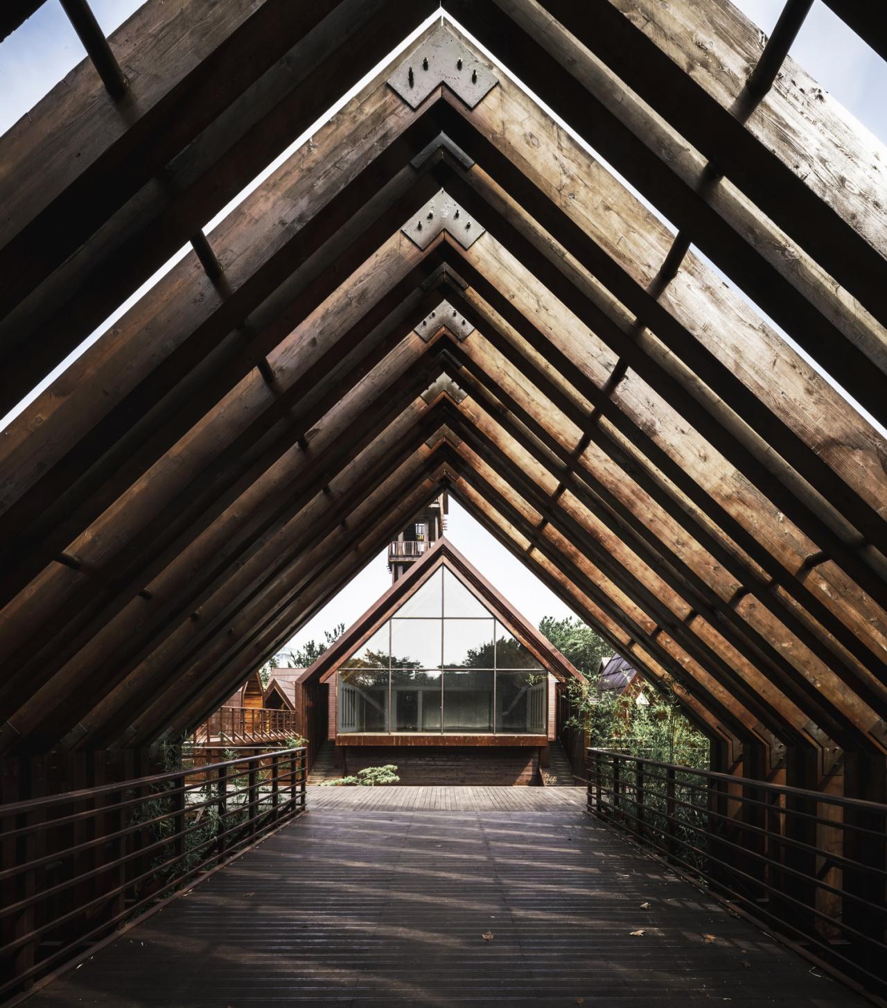 BIM建筑|木屋小镇：岛屿 · 丛林 · 小木屋，九江 / 平介设计