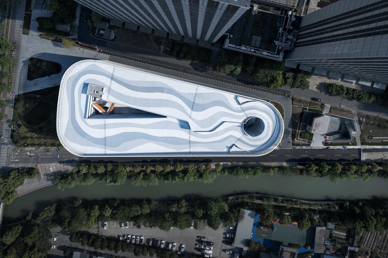 BIM建筑|来自停车楼的逆袭：杭州钱投海达停车楼 / 浙江大学建筑设计研究院有限公司