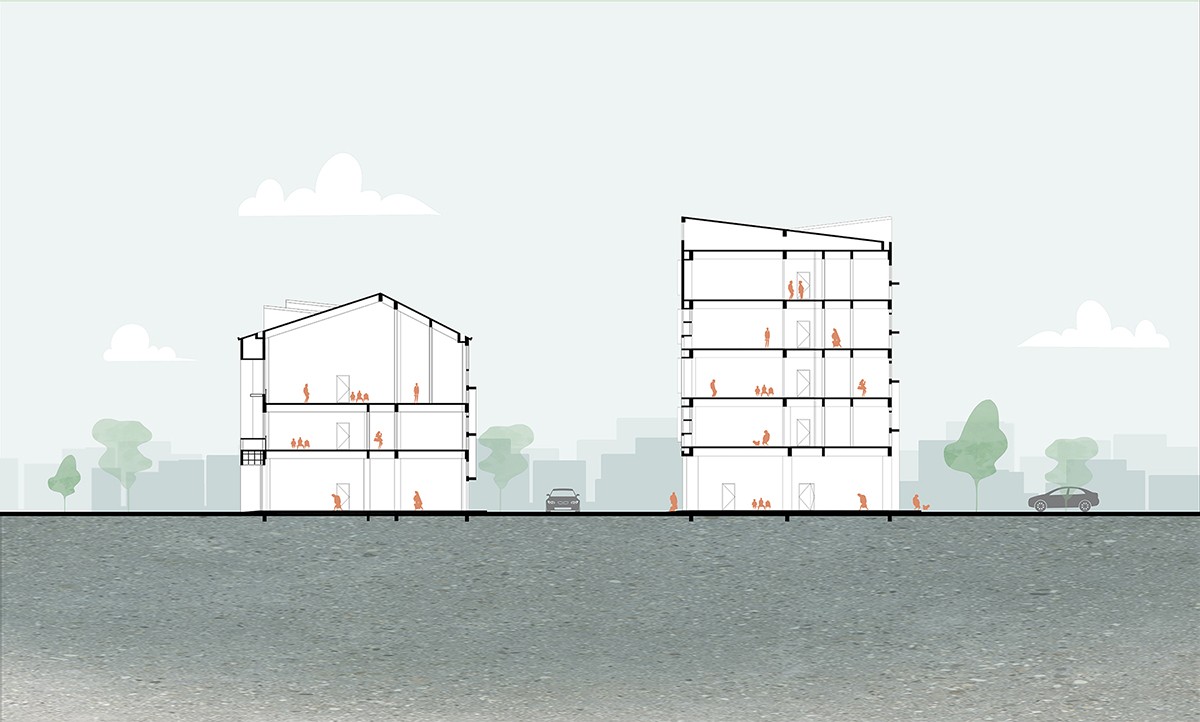 BIM建筑|赵巷康宁养护院建筑设计—这里欢迎自由的老灵魂 / 上海久利建筑事务所