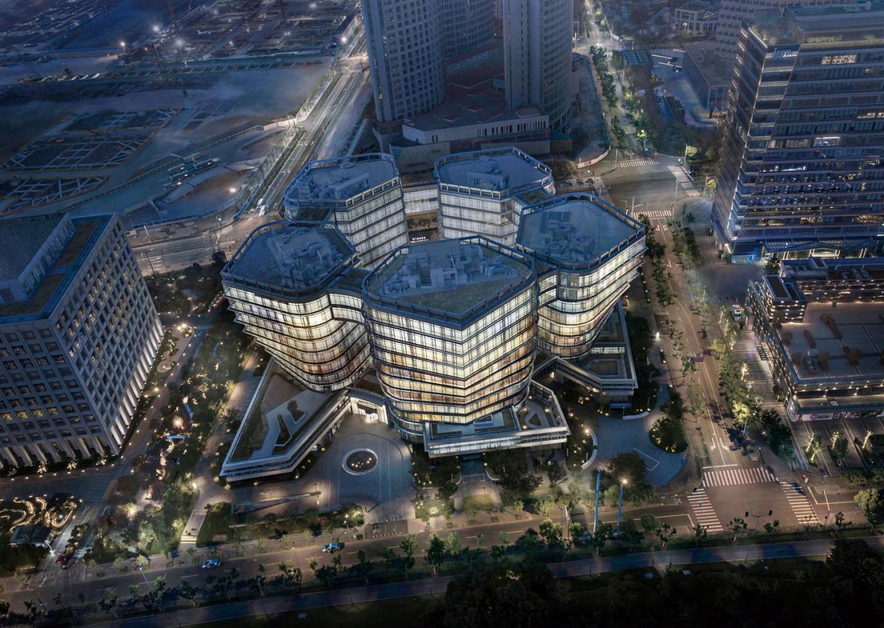 BIM建筑|上海君康金融广场 / 筑境设计