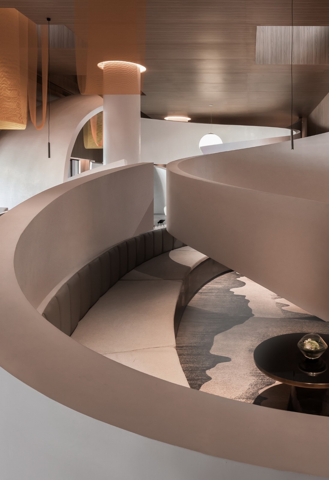 BIM建筑|鸿安丽苑售楼中心 / 正方良行设计