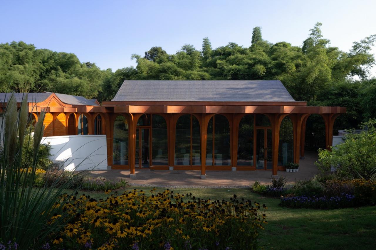 BIM建筑|中意文化艺术交流中心之中华馆 / aoe事建组